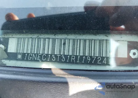 2001 Chevrolet Tahoe Lt z USA, uszkodzony, nr VIN 1GNEC13T31R119724